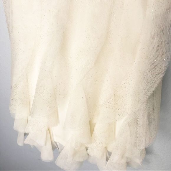 Girls healthtex gold ruffle dress 4T - Picture 4 of 5